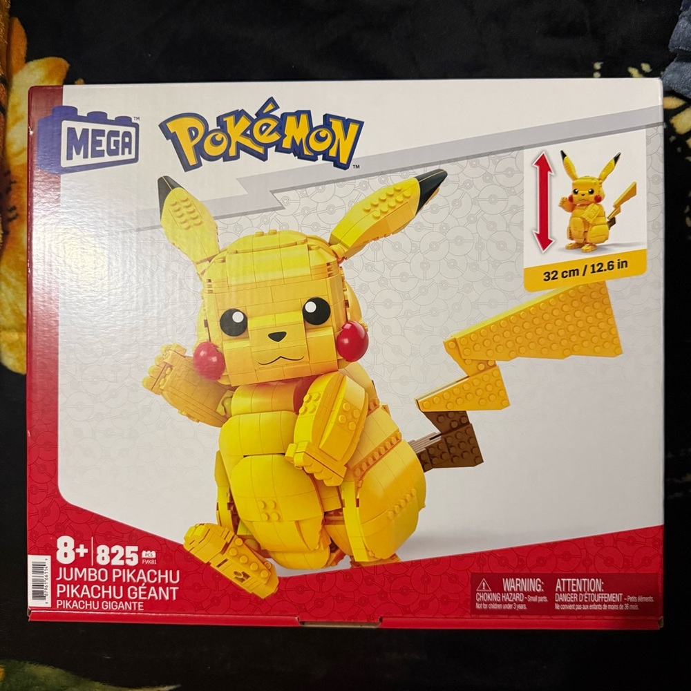 (SOLD) Mega Construx Pikachu Building Set